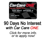 Buy now, pay later with Car Care One, click to find out more.