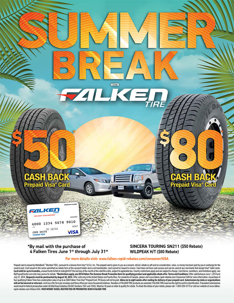 Falken Tires Rebates