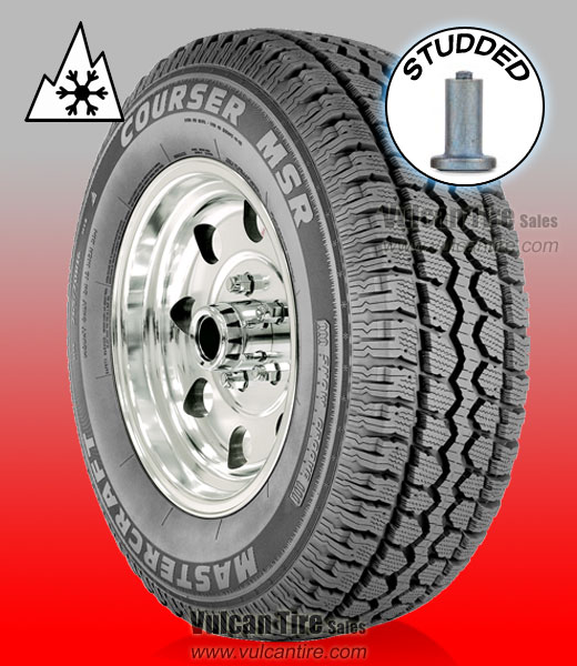 Mastercraft Courser MSR - STUDDED (All Sizes) Tires for Sale Online -  Vulcan Tire